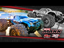 Load and play video in Gallery viewer, Traxxas 107154-1 Mini Maxx 4WD Monster Truck BL-2s