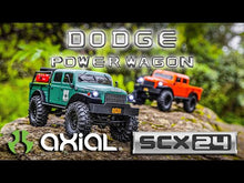 Load and play video in Gallery viewer, SCX24 Dodge Power Wagon 4WD Rock Crawler Brushed RTR