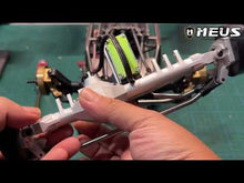 Load and play video in Gallery viewer, MEUS Racing Isokinetic 3-Section CVD Portal Front Rear Axles with 2 Servo Mounts for 1/10 Axial Capra 1.9 UTB DIY SCX10 SCX10 II