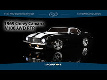 Load and play video in Gallery viewer, 1/10 1969 Chevy Camaro V100 AWD Brushed RTR