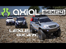 Load and play video in Gallery viewer, SCX24 Lexus GX 470: 1/24 4WD RTR, Black by Axial