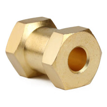 Load image into Gallery viewer, 4PCS 12mm Heavy Brass Wheel Hex Hub Extenders For SCX10 & SCX10 II