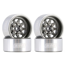Load image into Gallery viewer, 4pcs 1.0" Negative Offset 3.78mm Deep Dish Stamped Steel Wheel Rims for 1/24 RC Crawlers