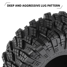 Load image into Gallery viewer, 1.9" 122*42mm Soft Rubber Mud Terrain Tires for 1/10 RC Crawlers (4)