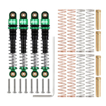 Load image into Gallery viewer, 43mm Aluminum Threaded Double Barrel Shocks Dampers for Axial SCX24