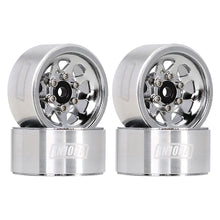 Load image into Gallery viewer, 4pcs 1.0'' 9-Spokes Deep Dish Stamped Steel Beadlock Wheel Rims for Axial SCX24
