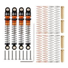 Load image into Gallery viewer, 43mm Aluminum Threaded Double Barrel Shocks Dampers for Axial SCX24