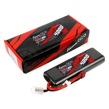 Load image into Gallery viewer, Gens Ace 4000mAh 2S 7.4v 60C Tamiya Stick Style with XT60 Plug