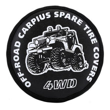 Load image into Gallery viewer, 1PCS Leather Spare Tire Cover for 115mm-120mm Tire