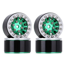Load image into Gallery viewer, 4PCS 1.0" 12-spoke Beadlock Wheel Rims for Axial SCX24