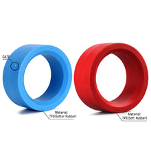 Load image into Gallery viewer, 1.9" Dual Stage Foam Inserts with Light Blue TPE Inner Ring 114-120mm Tires