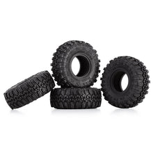 Load image into Gallery viewer, 1.0" 56*22mm Soft Rubber Tires 56 x 22mm Rock Terrain for Axial SCX24