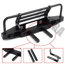 Load image into Gallery viewer, Adjustable Metal Front Bumper for 1/10 RC Rock Crawler