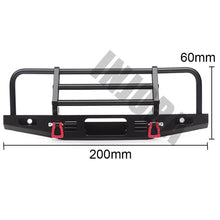 Load image into Gallery viewer, Adjustable Metal Front Bumper for 1/10 RC Rock Crawler