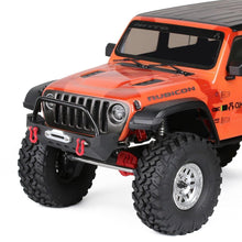Load image into Gallery viewer, Metal Front Bumper with Tow Hooks for 1/10 RC Crawler