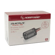 Load image into Gallery viewer, Hobbywing QuicRun Fusion Pro FOC System (2300kv) for Crawlers
