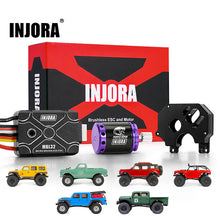 Load image into Gallery viewer, INJORA Micro Brushless MBL32 ESC &amp; 1621 Purple Viper Motor Combo For 1/24 SCX24
