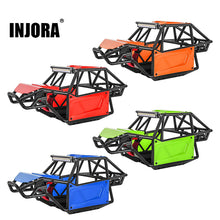 Load image into Gallery viewer, INJORA Nylon Rock Buggy Roll Cage Body Shell Chassis Kit For 1/10 SCX10 II 90046 UTB10 Capra
