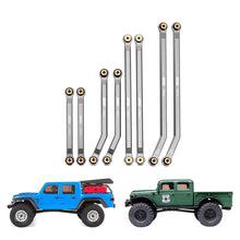 Load image into Gallery viewer, High Clearance Aluminum Chassis Links Set for Axial SCX24 Jeep Gladiator
