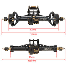 Load image into Gallery viewer, MEUS Racing Brass + Aluminum CNC Upgraded Front and Rear Axle Assembly Kit TRX4M Axle for 1/18 TRX4M Upgrade
