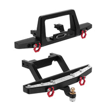 Load image into Gallery viewer, CNC Aluminum Front Rear Bumper for 1/18 TRX-4M Defender
