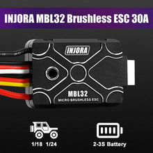 Load image into Gallery viewer, INJORA Micro Brushless MBL32 ESC &amp; 1721 Purple Viper Motor Combo For 1/18 TRX4M Ascent18
