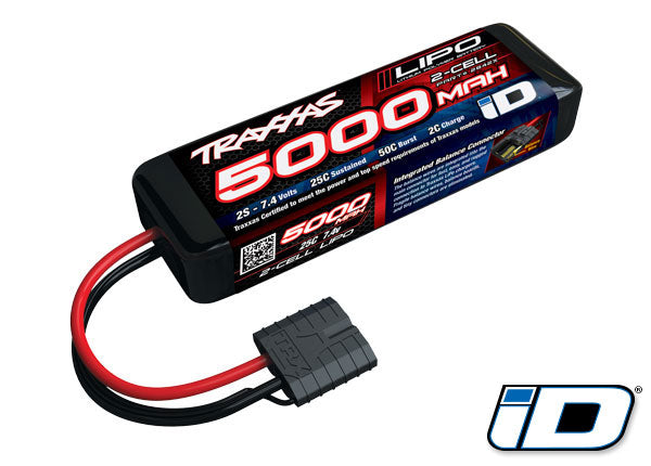 Traxxas 2842X 5000mAh 7.4v 2-Cell 25C LiPo Battery