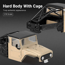 Load image into Gallery viewer, INJORA IR40 Half Truck Hard Plastic Body With Cage For 1/18 TRX4M Defender Bronco
