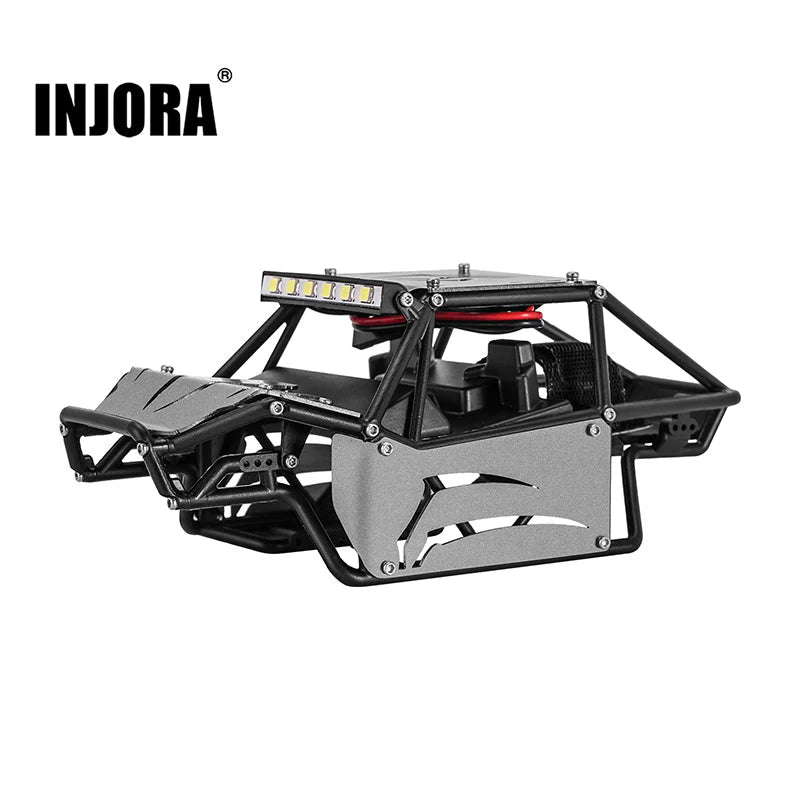 Carrozzeria INJORA Rock Buggy Per SCX24. Compatibile Con C10, JLU, Bronco, Base Camp. Nuova, In Nylon.