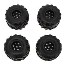 Load image into Gallery viewer, MEUS Racing 4PCS 1.0 RC Monster Truck Rim Tire Set
