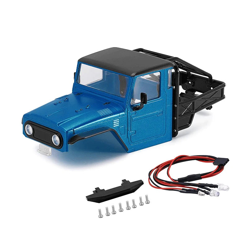 INJORA IR40 Half Truck Hard Plastic Body With Cage For 1/18 TRX4M