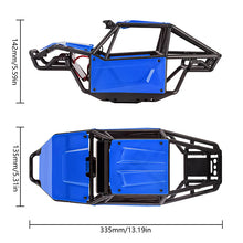 Load image into Gallery viewer, INJORA Nylon Rock Buggy Roll Cage Body Shell Chassis Kit For 1/10 SCX10 II 90046 UTB10 Capra
