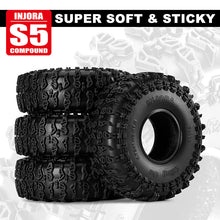 Load image into Gallery viewer, INJORA S5 Cling On 1.9&quot; 4.75&quot; OD Tires (4) (120*42mm)
