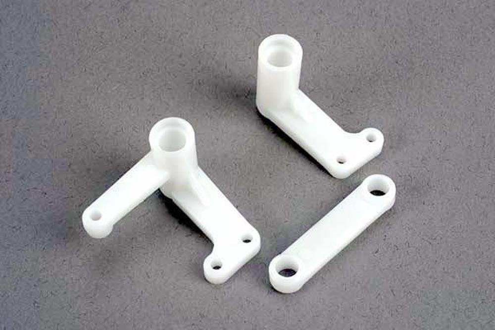 Traxxas 3743 - Steering Bellcranks (L&R)/ Draglink