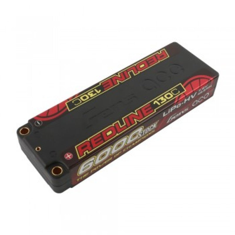 Gens Ace Redline HV Race Series 6000mAh LCG 7.6v 130C 5mm Plug