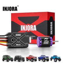 Load image into Gallery viewer, INJORA Micro Brushless MBL32 ESC &amp; 1721 Purple Viper Motor Combo For 1/18 TRX4M Ascent18
