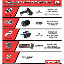 Load image into Gallery viewer, MOJAVE GROM MEGA 380 Brushed 4X4 Small Scale Desert Truck RTR with Battery &amp; Charger
