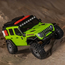 Load image into Gallery viewer, 1/30 SCX30 Jeep Wrangler JLU 4X4 RTR Brushed Rock Crawler (Battery &amp; Charger Included)
