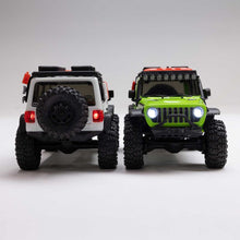 Load image into Gallery viewer, 1/30 SCX30 Jeep Wrangler JLU 4X4 RTR Brushed Rock Crawler (Battery &amp; Charger Included)
