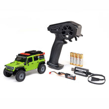 Load image into Gallery viewer, 1/30 SCX30 Jeep Wrangler JLU 4X4 RTR Brushed Rock Crawler (Battery &amp; Charger Included)
