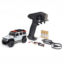 Load image into Gallery viewer, 1/30 SCX30 Jeep Wrangler JLU 4X4 RTR Brushed Rock Crawler (Battery &amp; Charger Included)
