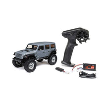 Load image into Gallery viewer, 1/24 SCX24 Jeep Wrangler JLU 4X4 Rock Crawler Brushed RTR
