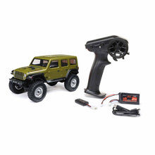 Load image into Gallery viewer, 1/24 SCX24 Jeep Wrangler JLU 4X4 Rock Crawler Brushed RTR
