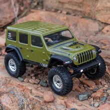 Load image into Gallery viewer, 1/24 SCX24 Jeep Wrangler JLU 4X4 Rock Crawler Brushed RTR
