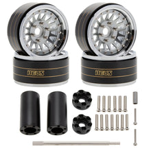 Load image into Gallery viewer, MEUS Racing Brass Aluminum 1.9″ Beadlock Wheels Supports Front Rear Twin Wheels
