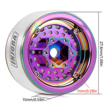 Load image into Gallery viewer, Turbine 1.0&quot; Aluminium Beadlock Wheels For 1/18 1/24 RC Crawler
