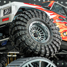 Load image into Gallery viewer, INJORA Turbine 1.9&quot; Aluminum Beadlock Wheels Offset -10mm For 1/10 RC Crawler
