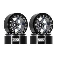 Load image into Gallery viewer, INJORA 1.3&quot; -5.25mm Offset Aluminium Beadlock Wheels for 1/24 1/18 RC Crawler
