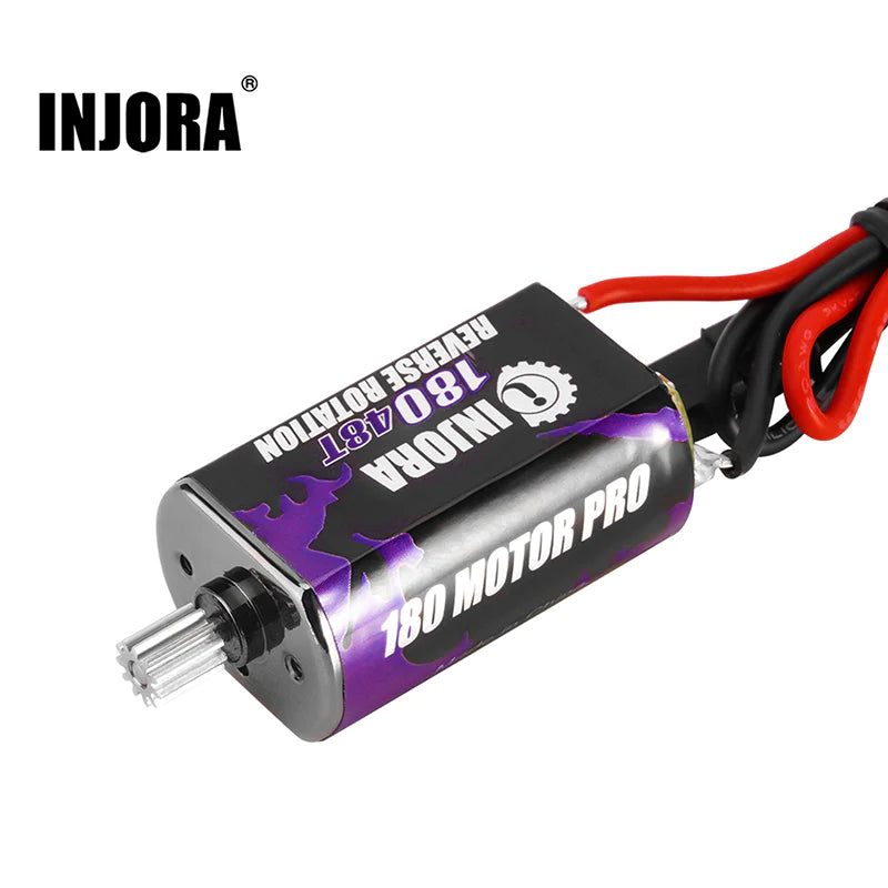 180 PRO Brushed 48T Purple Motor with Steel Pinion for 1/18 TRX-4M