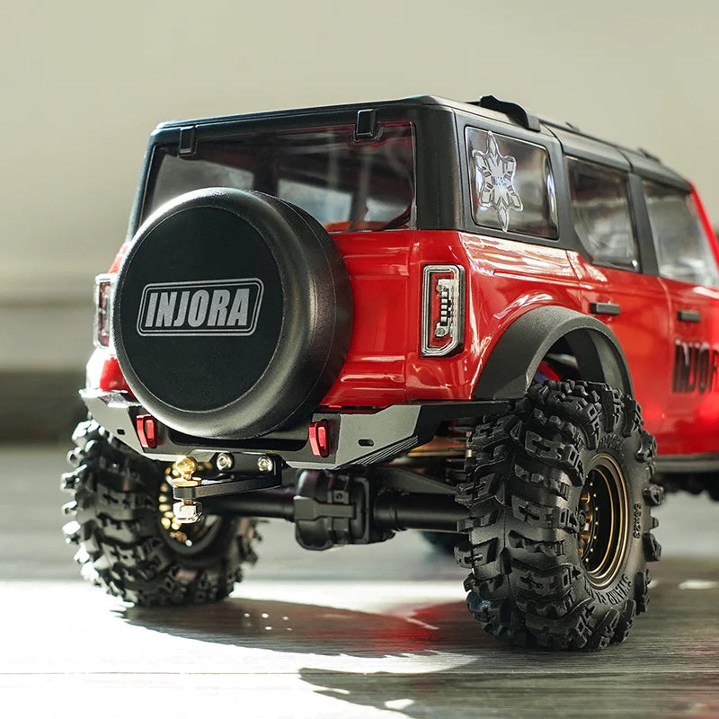 thumbnail image 2 of RCLIONS RC Roof Rack Light Bar 6LEDs Lamp For TRX4M Bronco 1/18th RC Crawler Car Upgrades Parts 2 of 13